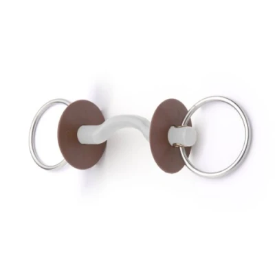 Image of Beris Tongue Port Snaffle Hard / 140mm Copper Bits Horse &amp; Equestrian