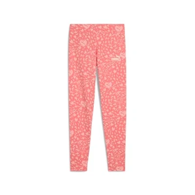 Image of PUMA Girl&#039;s Flaming Love AOP Leggings G