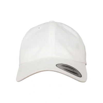 Image of Flexfit Peached Cotton Twill DAD Cap, Size: One Size, White