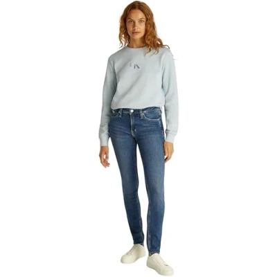 Image of Calvin Klein Jeans Women&#039;s Skinny, Denim (Denim Medium), 28W / 30L