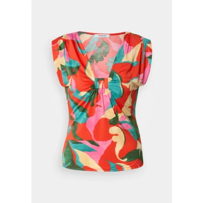 Image of Morgan DIRE Print Tshirt multicolor, Women&#039;s, Size: 34, Multi/color