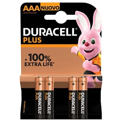 Image of Duracell mn2400 / aaa plus 100% extra life 12734