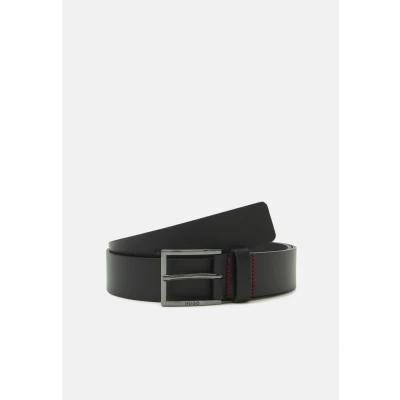 Image of HUGO GEEK Belt, Men&#039;s, Size: 32, Black