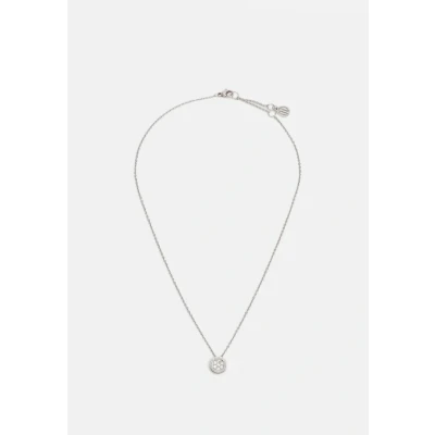 Image of Tommy Hilfiger Family Necklace silvercoloured, Women&#039;s, Size: One Size, Silver coloured