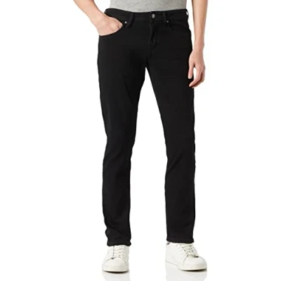 Image of TOM Tailor denim Slim Piers Black fit jeans, Men&#039;s, Size: 29x32,