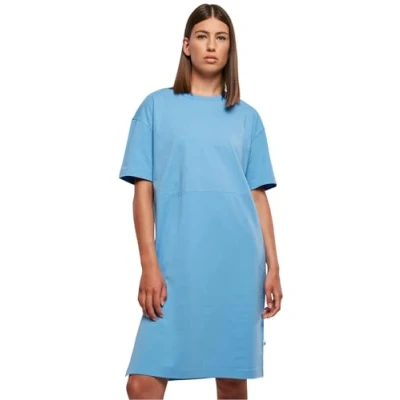 Image of Urban Classics Jersey dress, Women&#039;s, Size: 4XL, Horizonblue