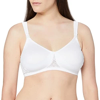 Image of Anita Basic Stillbh Nursing BRA Triangle bra, Women&#039;s, Size: 46DD, Weiß
