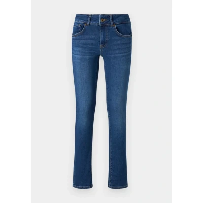 Image of Pepe Jeans Slim NEW Brooke fit jeans, Women&#039;s, Size: 31x32, Blue denim
