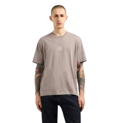 Image of Armani Exchange Basic Tshirt, Men&#039;s, Size: XL, Driftwood