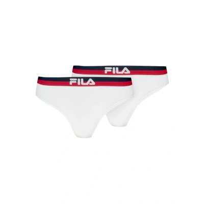 Image of Fila Urban 2 PACK Thong, Women&#039;s, Size: XS, White
