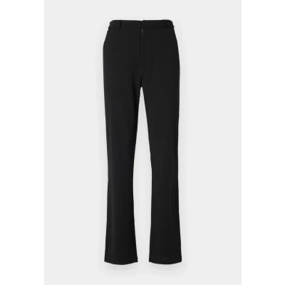Image of JDY Geggo Straight JRS NOOS Trousers, Women&#039;s, Size: Lx34, Black