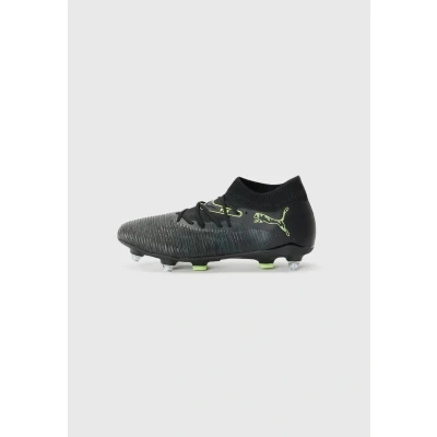 Image of Puma Future 8 Football boots soft ground, Men&#039;s, Size: 12, Black/fizzy light/green terrain shoes