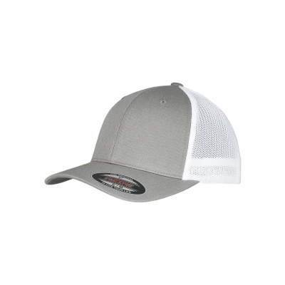 Image of Flexfit Cap, Size: S/M, Grey/white