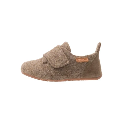 Image of Bisgaard Unisex Baby Casual Wool Slippers, camel, 8.5 UK Child