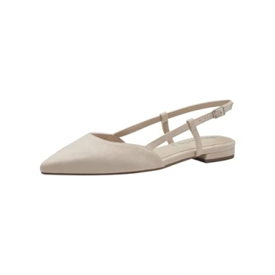 Image of Tamaris Damen Sling Textil Vegan Trichterabsatz; NUDE/beige; 38