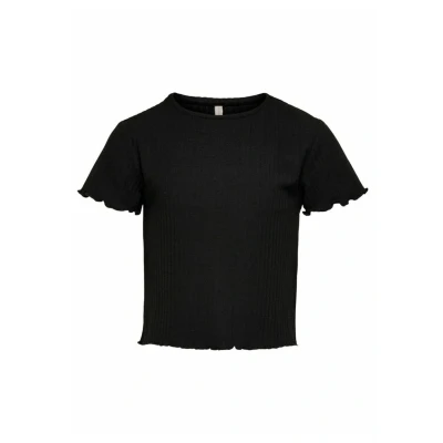Image of Kids ONLY Kognella Oneck NOOS Basic Tshirt for kids, Size: 5 6y, Black