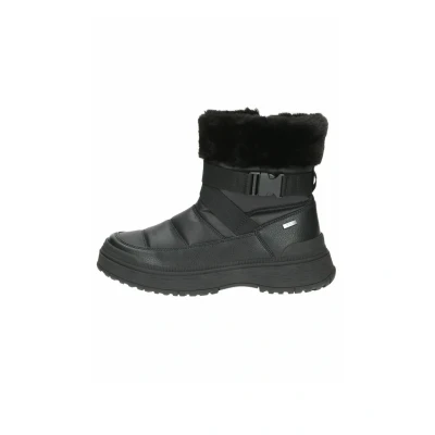 Image of CAPRICE Women&#039;s 9 26226 41 Flat lace up Boots Warm Lining, Black Comb, 3 UK