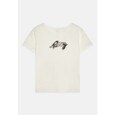 Image of Roxy DAY AND Night Print Tshirt for kids, Size: 4y, White