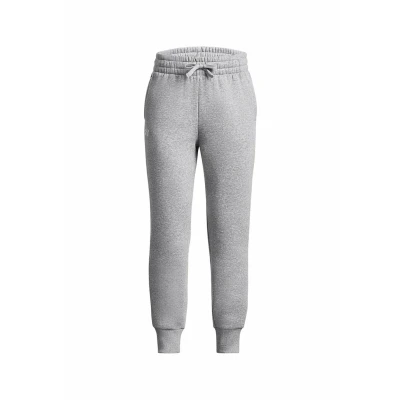 Image of Under Armour Rival Joggers Tracksuit bottoms for kids, Size: 7y, Mod gray light heather