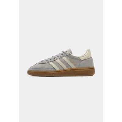 Image of adidas Originals Handball Spezial Trainers, Size: 3, Grey two/cream white/footwear white Suede