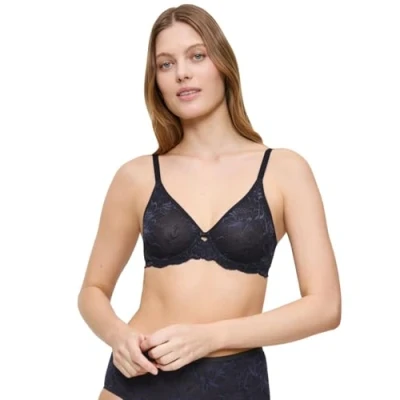 Image of Triumph Amourette Charm Underwired bra, Women&#039;s, Size: 44B, Ink gray
