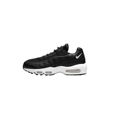 Image of NIKE Women&#039;s Air Max 95 Trail Running Shoes, Black White Black, 3.5 UK