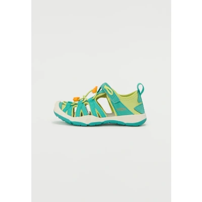 Image of Keen Moxie Unisex Walking sandals for kids, Size: 8k, Blue Synthetics/textile