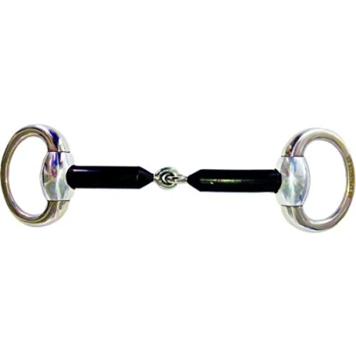 Image of Sprenger Hard Carbon Snaffle Bit 16MM 125mm Horse Bits Riding Equestrian