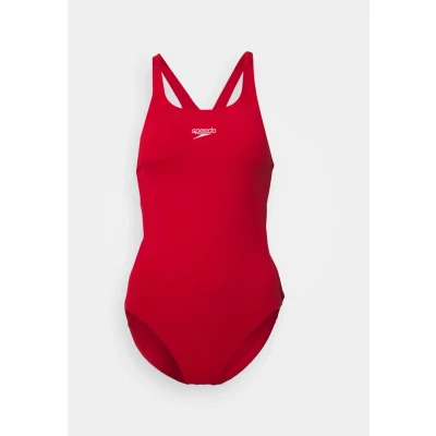 Image of Speedo Womens Endurance Medalist Swimsuit, Women&#039;s, Size: 32, Fed red