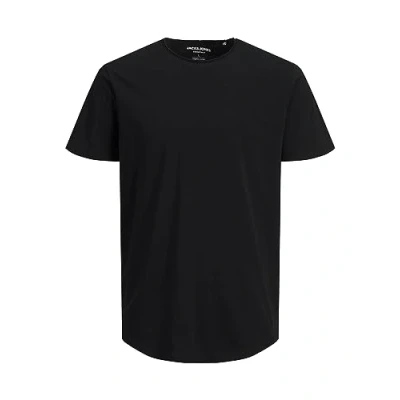 Image of JACK &amp; JONES Mens Short Sleeve T Shirt, Black, S