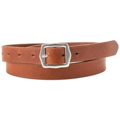 Image of Levi&#039;s Women&#039;s Lux Leather Belt, Cognac, 60