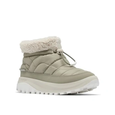 Image of Columbia SNOWTROT Shorty Winter boots, Women&#039;s, Size: 7, Grey green/dark stone Textile/synthetics
