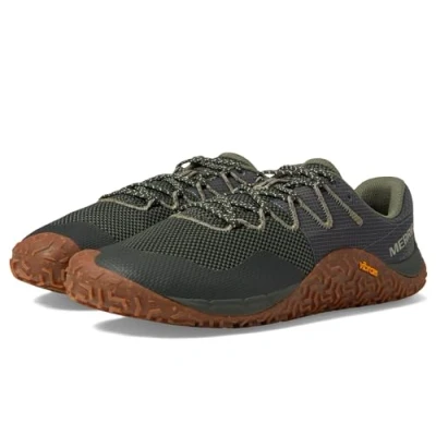 Image of Merrell Trail Glove 7 running shoes, Men&#039;s, Size: 8.5, Pine Textile/synthetics
