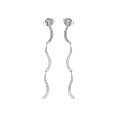 Image of Skagen SKJ1792040 Earrings silvercoloured, Women&#039;s, Size: One Size, Silver coloured