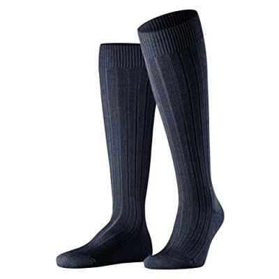 Image of Falke Teppich IM Schuh Cushioned SOLE Knee high socks, Men&#039;s, Size: 10/11, Dark navy
