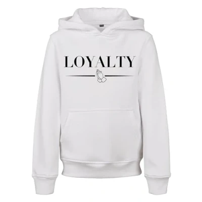 Image of Mister Tee Loyalty Hoodie for kids, Size: 7 8y, White