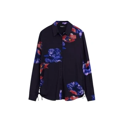 Image of Desigual Women&#039;s Cam_ocaso T Shirt, Black/White, L