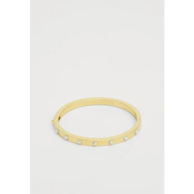 Image of kate spade new york Hinged Bangle Bracelet goldcoloured, Women&#039;s, Size: One Size, Gold/coloured