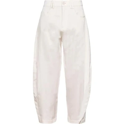 Image of Pinko Pollock Pantalone Trousers offwhite, Women&#039;s, Size: 14, Off white