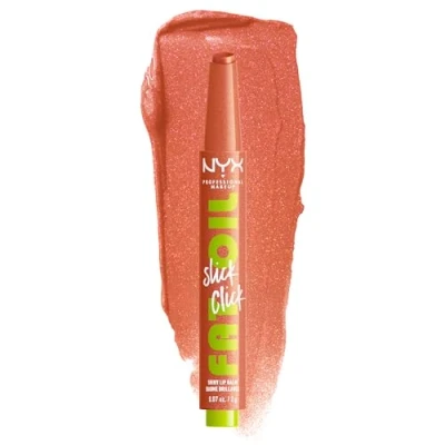Image of NYX Professional Makeup Fat Oil Slick Click Lip Balm 2ml (Various Shades) Hits Different