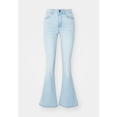 Image of Noisy May Nmsallie Bootcut jeans, Women&#039;s, Size: 25x30, Light blue denim