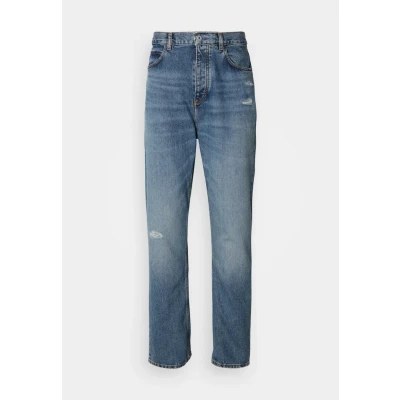 Image of HUGO NATE Relaxed fit jeans, Men&#039;s, Size: 30x32, Medium blue
