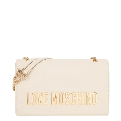 Image of Love Moschino BOLD BAG Across body bag, Women&#039;s, Size: One Size, Avorio