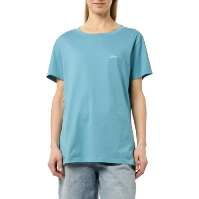 Image of BOSS Esogo Basic Tshirt, Women&#039;s, Size: Small, Bright blue