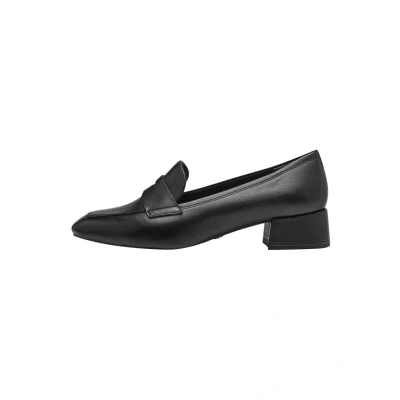 Image of Tamaris Slipons, Women&#039;s, Size: 5, Black leather Suede