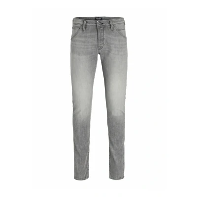 Image of JACK &amp; JONES Men&#039;s Jean Pants, Grey Denim, 28W / 30L