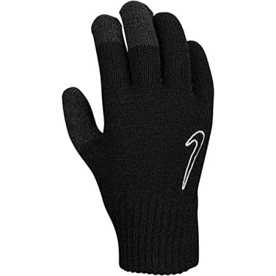 Image of Nike Performance TECH AND GRIP Gloves Unisex Gloves, Size: S/M, Black/white