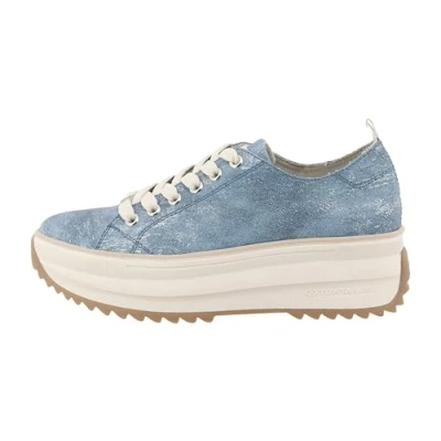 Image of TOM Tailor Trainers, Women&#039;s, Size: 7, Blue denim Textile/synthetics