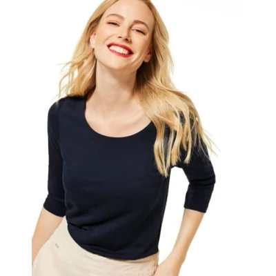Image of Street One Women&#039;s 313977 Pania T Shirt, Blue (Deep 11238), 20