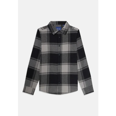 Image of ONLY &amp; SONS junior Osjgudmund Checked Shirt for kids, Size: 7y, Griffin/black